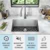26&rdquo; Undermount Stainless Steel Single Bowl Kitchen Sink&nbsp;with Accessories